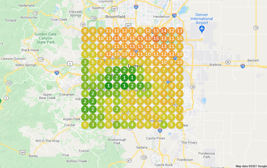 Colorado Window - Local search after