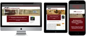 Columbus remodeling responsive website design